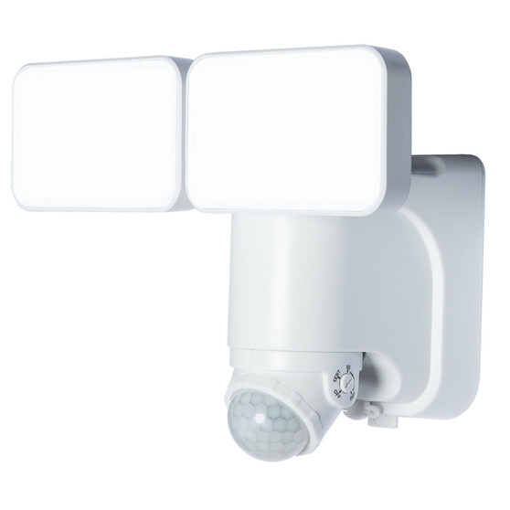 Heath Zenith Motion-Sensing Solar Powered LED White Security Light