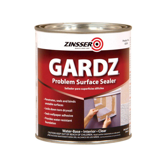 Zinsser Gardz Clear Matte Primer 1 qt