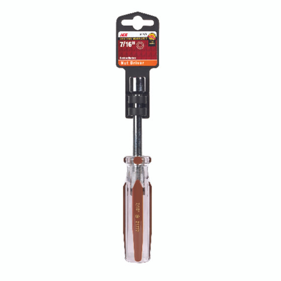 Ace 7/16 in. SAE Nut Driver 7 in. L 1 pc