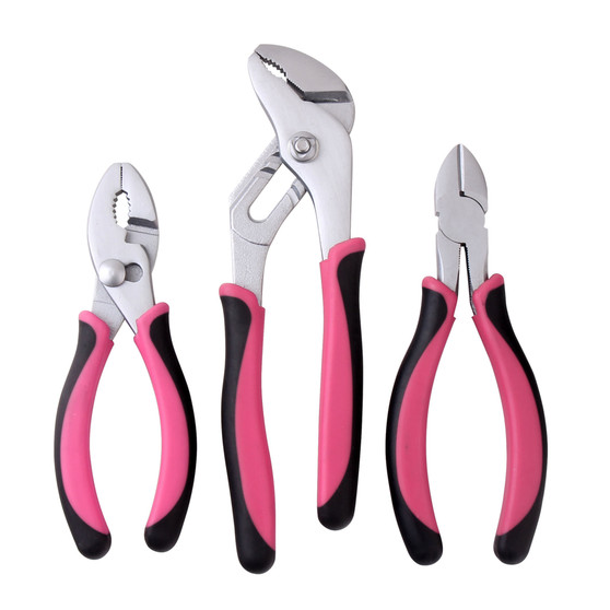 Apollo Tools 3 pc Carbon Steel Pliers Set