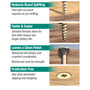 Deck Plus No. 10 X 2-1/2 in. L White Star Flat Head Exterior Deck Screws 1 lb