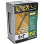 Deck Plus No. 8 X 2 in. L Green Star Flat Head Exterior Deck Screws 1 lb