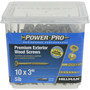 Hillman Power Pro No. 10 X 3 in. L Star Flat Head Exterior Deck Screws 5 lb