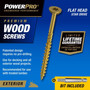 HILLMAN Power Pro No. 8 in. X 1-3/4 in. L Bronze Star Flat Head Premium Deck Screws 5 lb 877 pk