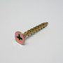 Ace No. 6 X 1-1/4 in. L Phillips Yellow Zinc Cabinet Screws 100 pk