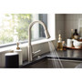 Moen Zyla One Handle Stainless Steel Motion Sensing Pull-Down Kitchen Faucet Smart