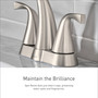 Moen Solidad Two Handle Stainless Steel Kitchen Faucet Side Sprayer Included