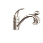 Moen Torrance One Handle Stainless Steel Kitchen Faucet Side Sprayer Included