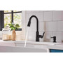 Moen Edwyn One Handle Matte Black Pull-Down Kitchen Faucet