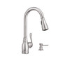 Moen Anabelle One Handle Stainless Steel Pull-Down Kitchen Faucet