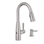 Moen Sperry One Handle Stainless Steel Motion Sensing Pull-Down Kitchen Faucet