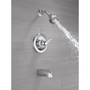 Delta Monitor 1-Handle Chrome Tub and Shower Faucet
