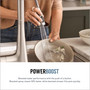 Moen Weymouth Two Handle Brush Gold Pull-Down Kitchen Faucet