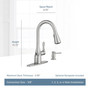 Moen Arlo One Handle Stainless Steel Motion Sensing Pull-Down Kitchen Faucet