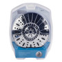 OakBrook Brushed Nickel PVC 3 settings Wallmount Showerhead 1.8 gpm