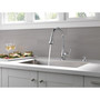 Delta Charmaine One Handle Chrome Pull-Down Kitchen Faucet