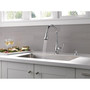 Delta Charmaine One Handle Chrome Pull-Down Kitchen Faucet