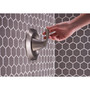Moen Lindor 1-Handle Brushed Nickel Tub and Shower Faucet