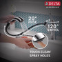 Delta Grant One Handle Chrome Pull-Out Kitchen Faucet