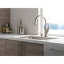 Delta Addison One Handle Stainless Steel Pull-Down Kitchen Faucet Smart