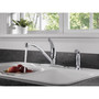 Peerless One Handle Chrome Kitchen Faucet Side Sprayer Included