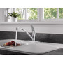 Peerless One Handle Chrome Kitchen Faucet