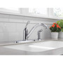 Delta Collins One Handle Stainless Steel Kitchen Faucet Side Sprayer Included