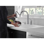 Delta Kate One Handle Chrome Pull-Down Kitchen Faucet