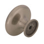 Amerock Inspirations Round Cabinet Knob 1-1/4 in. D 1 in. Satin Nickel 10 pk