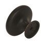 Amerock Inspirations Round Cabinet Knob 1-1/4 in. D 1 in. Oil Rubbed Bronze 10 pk