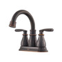 Moen Hilliard Bronze Bathroom Faucet 4 in.
