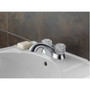 Delta Chrome Centerset Bathroom Sink Faucet 4 in.