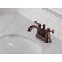 Delta Bronze Bathroom Faucet 4 in.