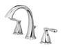 OakBrook Modena Brushed Nickel Widespread Bathroom Sink Faucet 6-8 in.