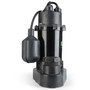 ECO-FLO 1/2 HP 4080 gph Aluminum Tethered Float Switch AC Submersible Sump Pump
