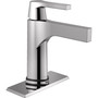 Delta Chrome Single-Hole Bathroom Sink Faucet 4 in.