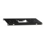 Gibraltar Mailboxes Black Steel Mailbox Mounting Board .060 Ga. 12.875 in. L
