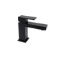 Huntington Brass Razo Matte Black Single-Handle Bathroom Sink Faucet 4 in.