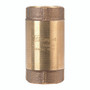 Campbell 1 in. D X 1 in. D FNPT x FNPT Red Brass Spring Loaded Check Valve