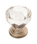 Amerock Traditional Classics Cabinet Knob 1-1/4 in. D 1-3/8 in. Satin Nickel 1 pk