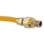 Eastman 1/2 in. FIP X 1/2 in. D MIP 48 in. Stainless Steel Gas Connector