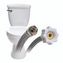 Fluidmaster 3/8 in. Ballcock X 7/8 in. D Ballcock 12 in. Braided Stainless Steel Toilet Supply Line