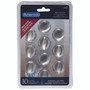 Amerock Allison Round Cabinet Knob 1-5/16 in. D 15/16 in. Brushed Chrome 10 pk