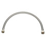 Ace 1/2 in. Compression X 1/2 in. D Compression 24 in. Stainless Steel Faucet Supply Line