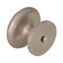 Amerock Brass Classics Round Cabinet Knob 1-1/4 in. D 1 in. Satin Nickel 1 pk
