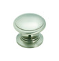 Amerock Brass Classics Round Cabinet Knob 1-1/4 in. D 1 in. Satin Nickel 1 pk