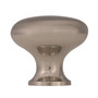 Amerock Anniversary Round Cabinet Knob 1-3/16 in. D 1 in. Sterling Nickel 1 pk