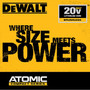 DeWalt Atomic 23 Ga. Cordless Compact Pin Nailer Kit (Battery & Charger) 20 V