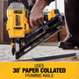 DeWalt 20V MAX Cordless 30 deg Framing Nailer 20 V
