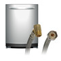 Fluidmaster 3/8 in. Compression X 1/2 in. D FIP 60 in. Stainless Steel Dishwasher Supply Line